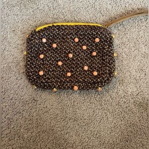 Miss Albright Mini Wristlet Clutch Studded Tweed – Anthropologie